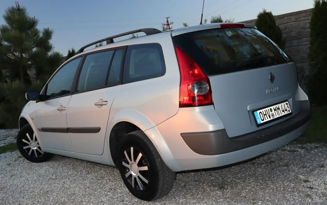 Renault Megane cena 3444 przebieg: 147650, rok produkcji 2005 z Poznań małe 154